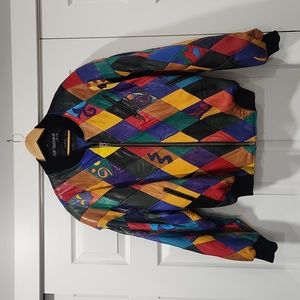 Vintage 90s March buchanan pelle pelle leather jacket